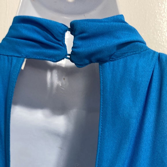 LUSH Romper Shorts Powder Blue Womens Large - Picture 4 of 9